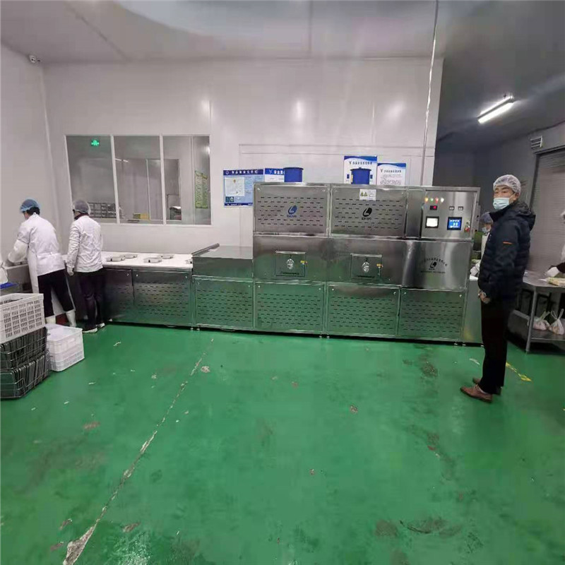 淄博配餐企業使用盒飯微波加熱設備