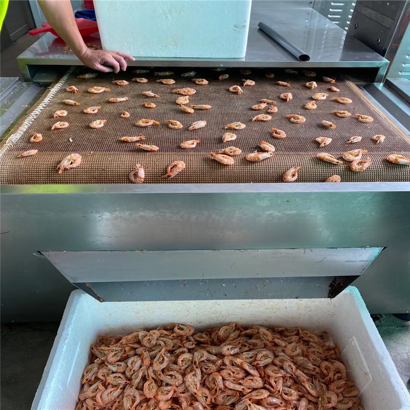 Advantages of Microwave Shrimp Baking Equipment