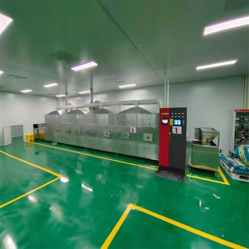 化工產品快速烘干微波隧道爐