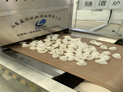 ?非油炸蝦片微波膨化設備