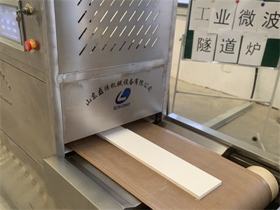 水性涂料微波快速烘干生產線