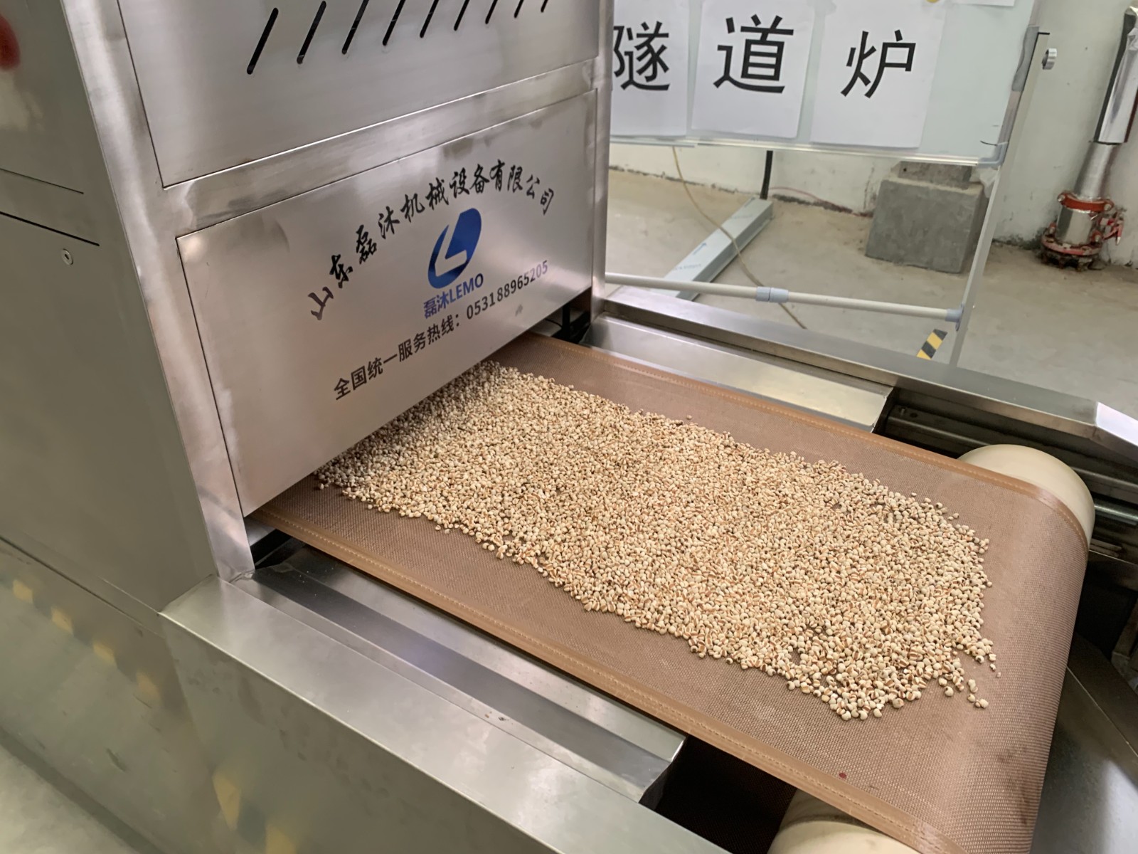 養生茶原料怎樣利用微波進行二次干燥和殺蟲卵處理呢