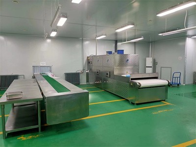 Microwave heating equipment realizes continuous heating of boxed meals