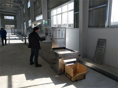 黃粉蟲微波烘干隧道爐解決了傳統烘干技術的諸多痛點