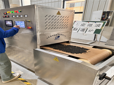 微波設備烘烤黑豆作為新的加工方式，引起了廣泛關注
