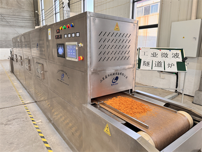 為什么肉松烘干要選擇微波隧道爐來實現呢？
