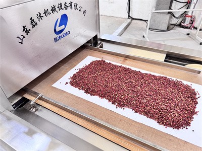 Sichuan pepper microwave drying equipment
